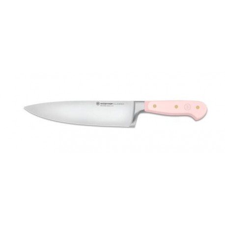 Couteau de chef Classic color pink Himalayan salt 20 cm