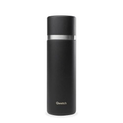 Gourde thermos isotherme noir 75 cl