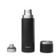 Gourde thermos isotherme noir 75 cl