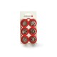 Douilles Creatif tritan et support pour tube piston - lot de 6 