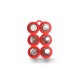 Douilles Creatif tritan et support pour tube piston - lot de 6 