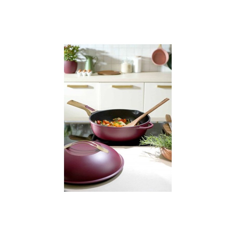 La Fabuleuse Poêle Sauteuse Casserole Cocotte Cookut 28 cm - Vert