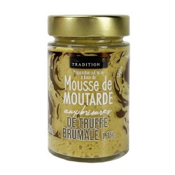 Mousse de moutarde brisures de truffe brumale 160 g