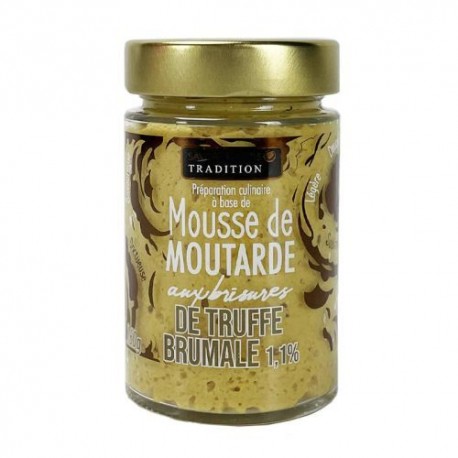 Mousse de moutarde brisures de truffe brumale 160 g