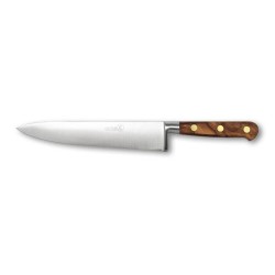 Couteau de Chef forgé IDEAL manche olivier 20 cm Couteau de Chef forgé IDEAL manche olivier 20 cm