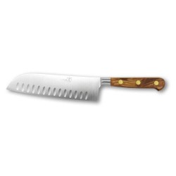 Couteau Santoku forgé IDEAL manche olivier 17 cm