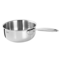 Casserole Castel'Pro fixe inox ø 14 cm