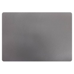 Set de table rectangle cuir gris 43 x 30 cm