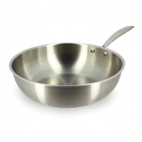 Wok Triply inox ø 28 cm