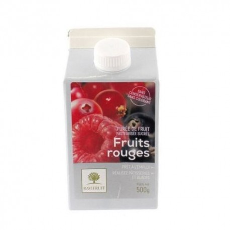 Purée de fruits rouges - 500 g