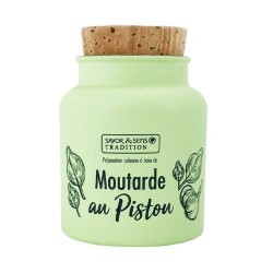 Moutarde traditionnelle au pistou - 110g