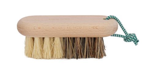 Lot De 3 Brosses à Champignons En Bois - Poils Naturels - Pour Nettoyer Légumes, Pommes De Terre, Etc.