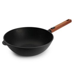 Wok fonte d'aluminium Diamond Eco Logic - Ø 28 cm