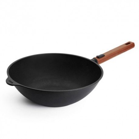 Wok fonte d'aluminium Diamond Eco Logic - Ø 30 cm