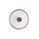 Couvercle en verre de sécurité bouton bois ø 20 cm