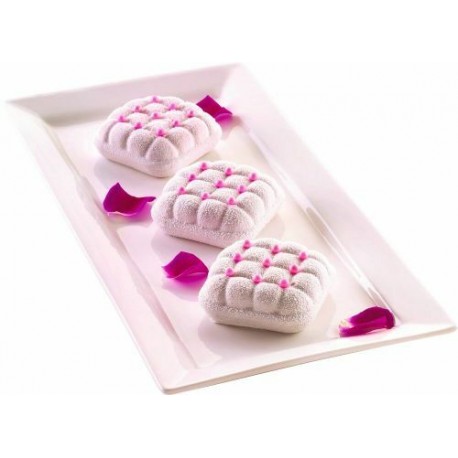 Moule Silikomart 3D mini Eleganza 6 empreintes