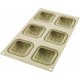 Moule Silikomart 3D mini Eleganza 6 empreintes