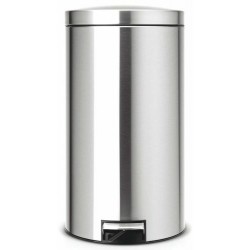 Poubelle à pédale recycle silent 2x20l