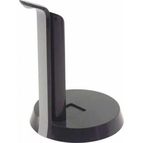 Porte rouleau essui-tout gris