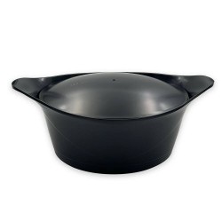 Cocotte En Fonte Traditionnelle 28 Cm - Antiadhésive Naturelle, Pour Cuisinière, Four Et Braisage