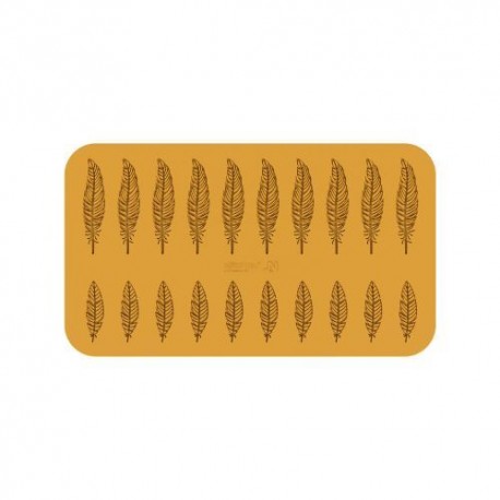 Tapis silicone forme Pluma 20 empreintes