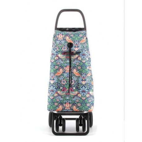 Chariot de courses pliable 4 roues - 2 directionnelles Birds