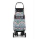 Chariot de courses pliable 4 roues - 2 directionnelles Birds