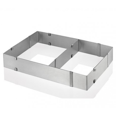 Cadre à pâtisserie extensible 27,5 à 52,5 cm