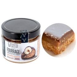 Fourrage croustillant chocolat caramel biscuit 200g