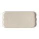Plat à cake céramique collection Madeleine argile 31,5 cm
