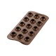 Moule silicone sphere chocolat 15 empreintes