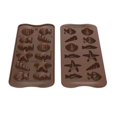 Moule silicone friture 12 empreintes