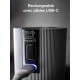 Moulin à sel électrique rechargeable Line Zirlion 15 cm
