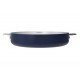 Poêle inox La Merveilleuse bleu myrtille Ø 24 cm
