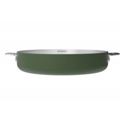 Poêle inox La Merveilleuse vert fougère Ø 24 cm