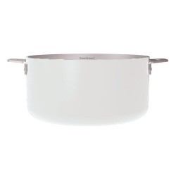 Casserole inox La Merveilleuse blanc polaire Ø 20 cm