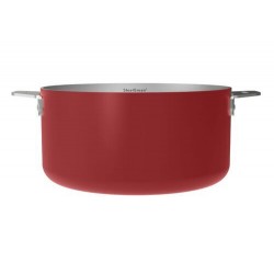 Casserole inox La Merveilleuse rouge passion Ø 20 cm