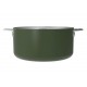 Casserole inox La Merveilleuse vert fougère Ø 20 cm