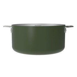 Casserole inox La Merveilleuse vert fougère Ø 20 cm
