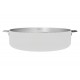 Sauteuse inox La Merveilleuse blanc polaire Ø 28 cm