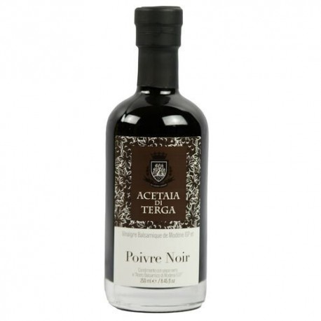 Vinaigre balsamique certifié IGP de Modène poivre noir 25 cl