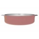 Sauteuse inox La Merveilleuse rose guimauve Ø 28 cm