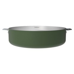 Sauteuse inox La Merveilleuse vert guimauve Ø 28 cm