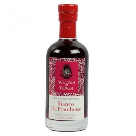 Balsamique bianco à la framboise 25 cl
