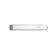 Poignée amovible La Merveilleuse inox blanc polaire