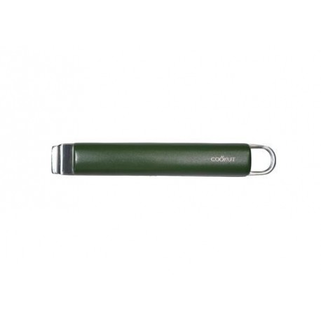 Poignée amovible La Merveilleuse inox vert fougère
