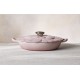Faitout fonte pétales shell pink ø 26 cm