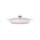Faitout fonte pétales shell pink ø 26 cm