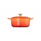 Cocotte fonte Signature ronde Flamme Dorée ø 24 cm