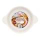 Plat à Welsh Marjolaine grès blanc 19 cm